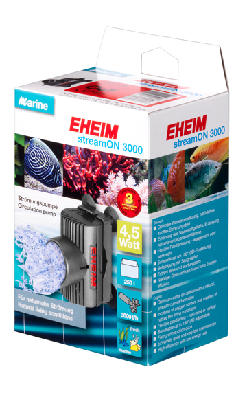 EHEIM StreamOn 3000 Streampumppu 3000 l/h 4,5W