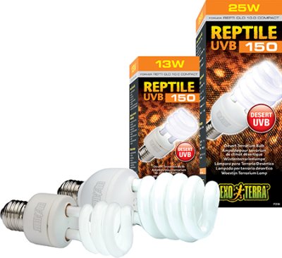 EXOTERRA REPTILE UVB 150 lamppu 13W / 25W