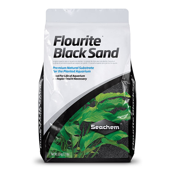 SEACHEM Flourite Black Sand pohjaravinne
